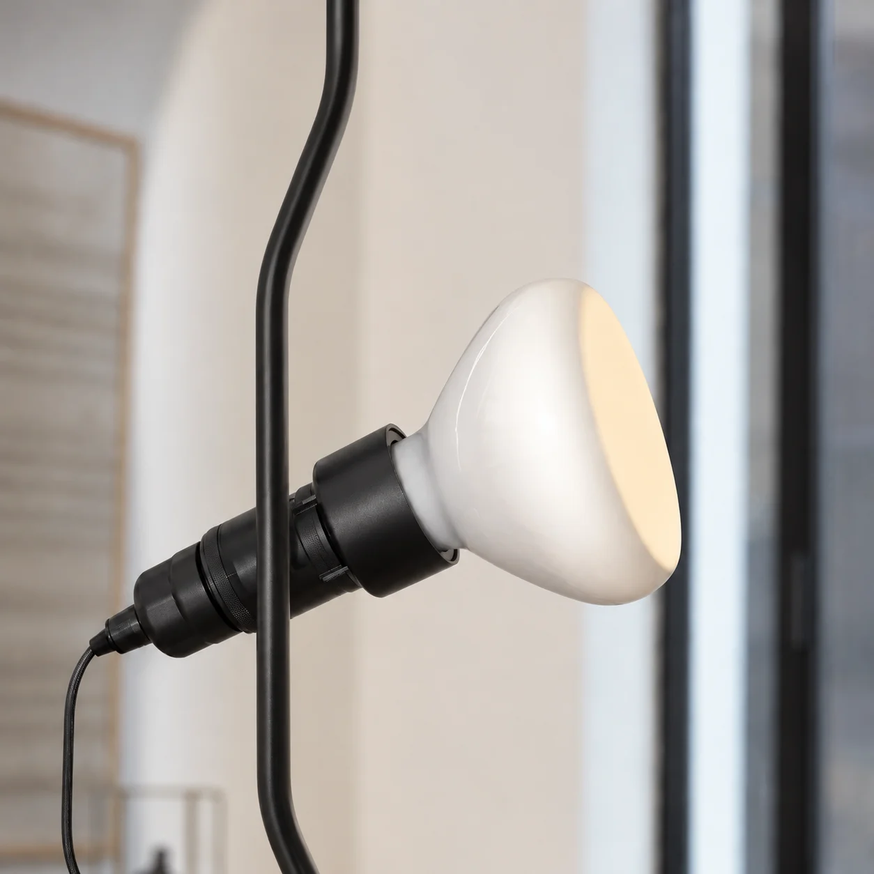 Tête de lampe rotative à 360 degrés