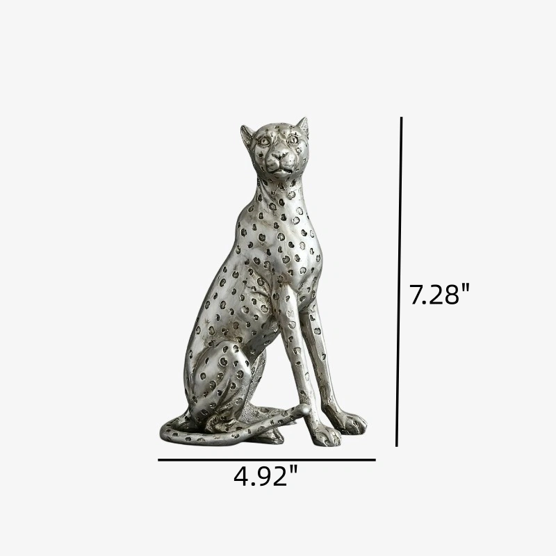 Dimensions d'origine du modèle Rune G : chat tacheté dressé