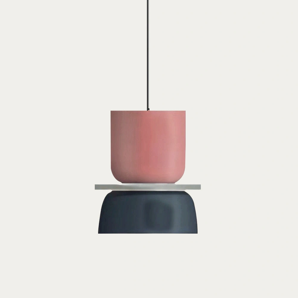 Finitura del prodotto rosa e blu navy
