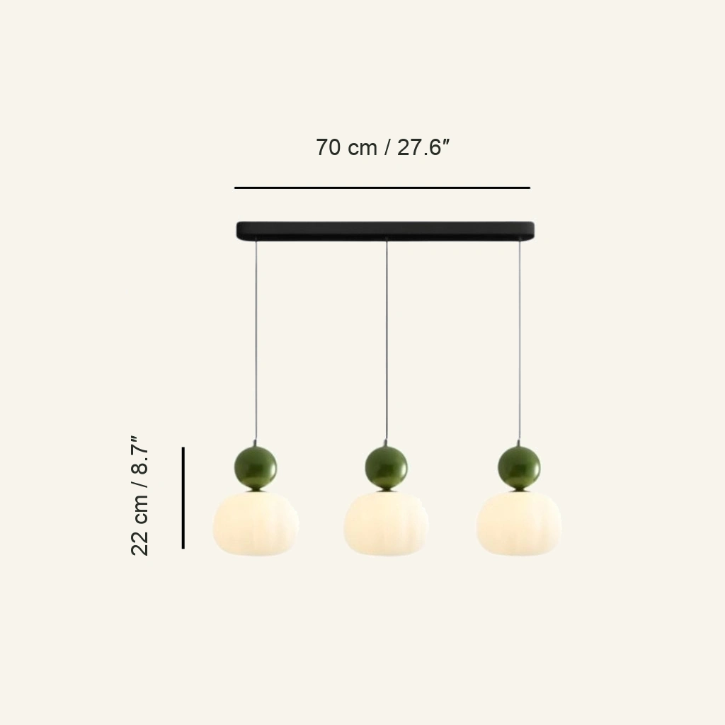 Dimensioni del prodotto: 70 cm / 27.6″ / 22 cm / 8.7″