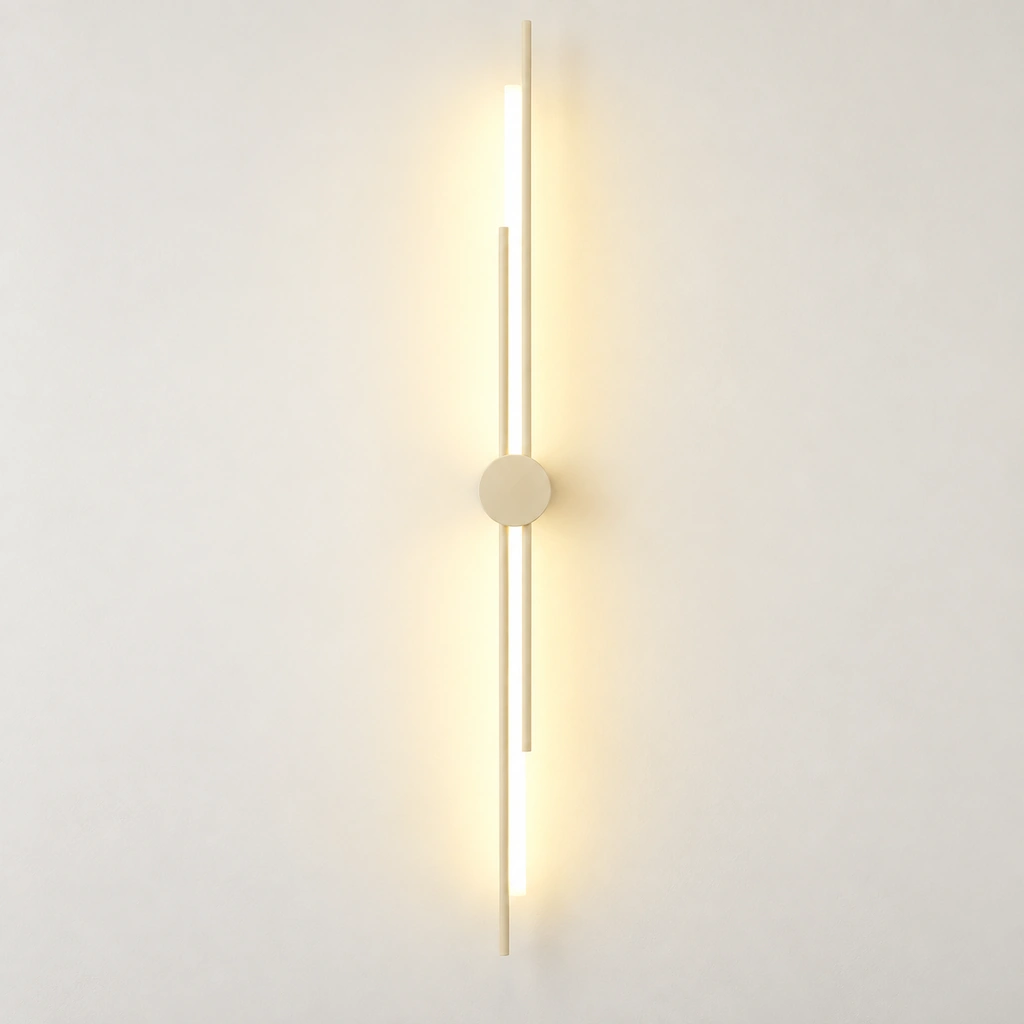 Lumen White / 103cm wall light