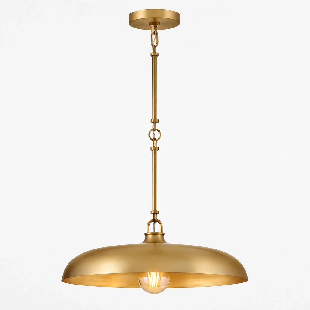 Quin · Brass · 18″