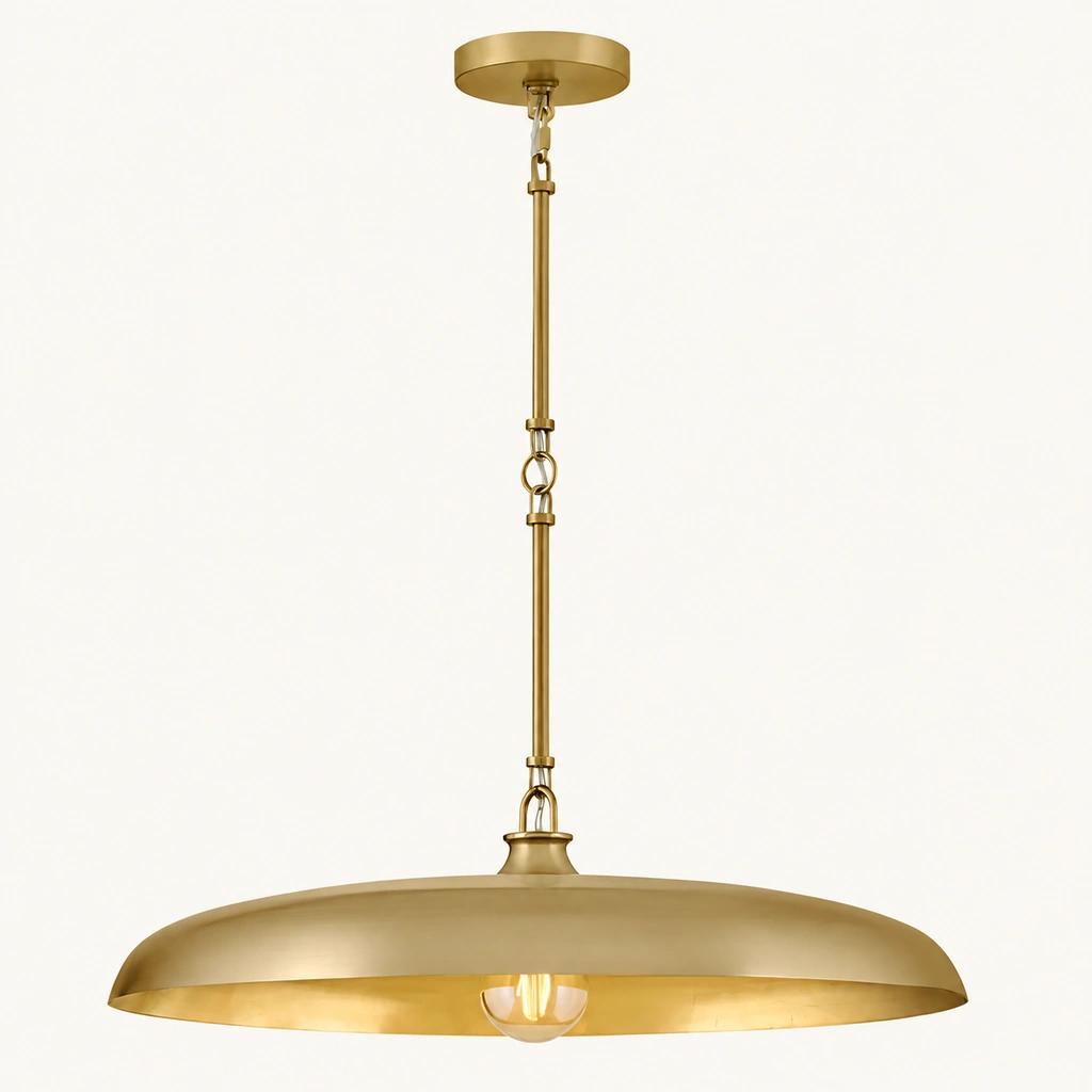 Quin Metal Disc Pendant Light — sku