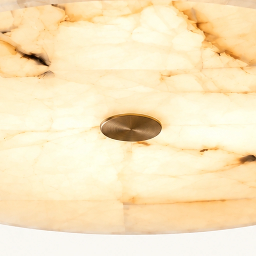 Kelly Alabaster LED Ceiling Light — detail