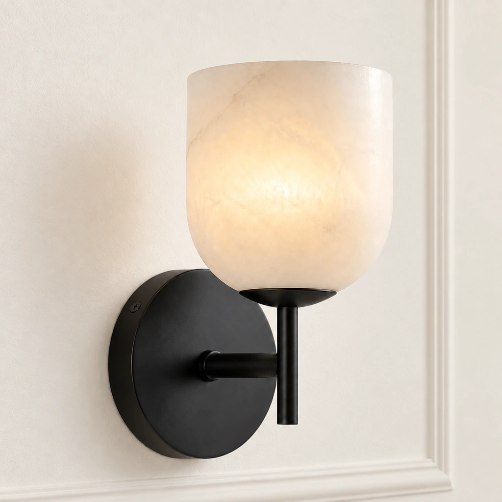 Vireo · Alabaster · Black · 1-head