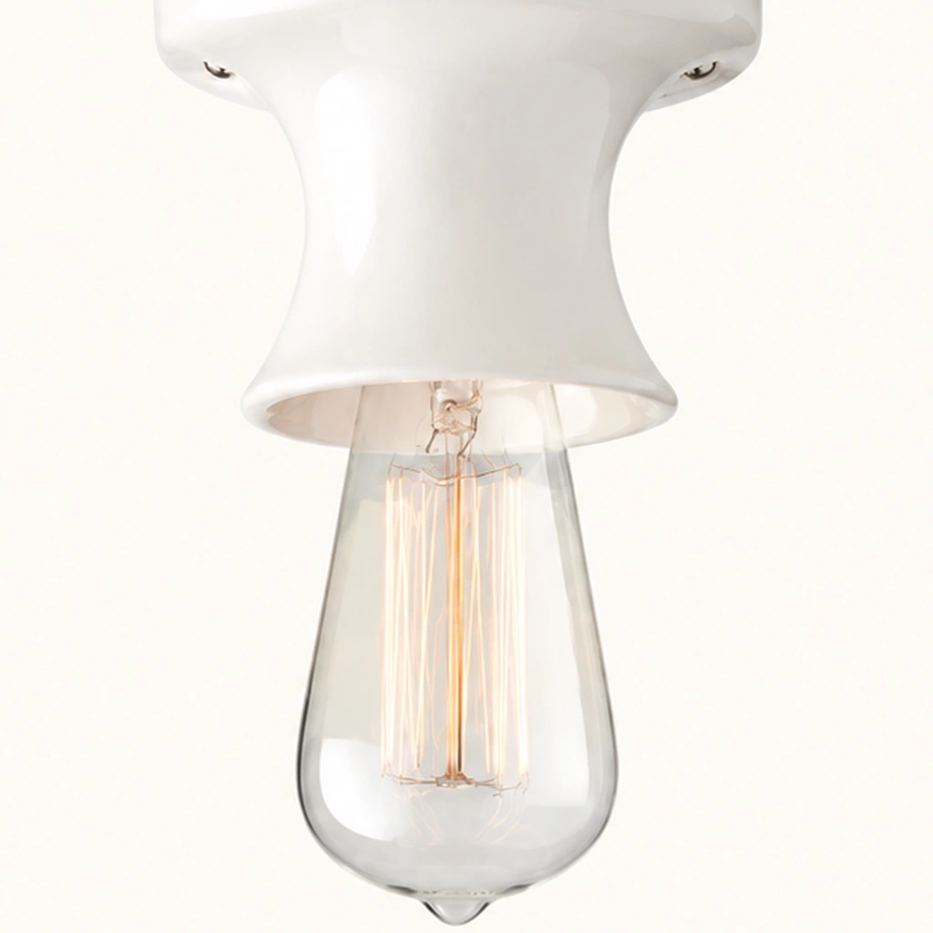 Jenna Ceramic Ceiling Light — detail