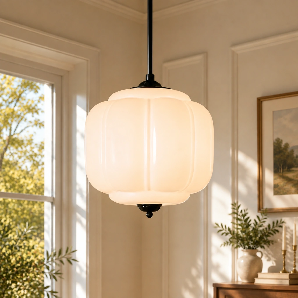 Lumi Eloise · White Glass + Black