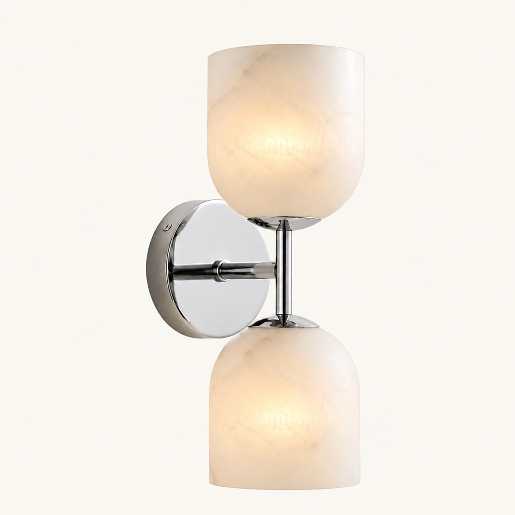 Vireo Glass and Stone Wall Sconce — sku