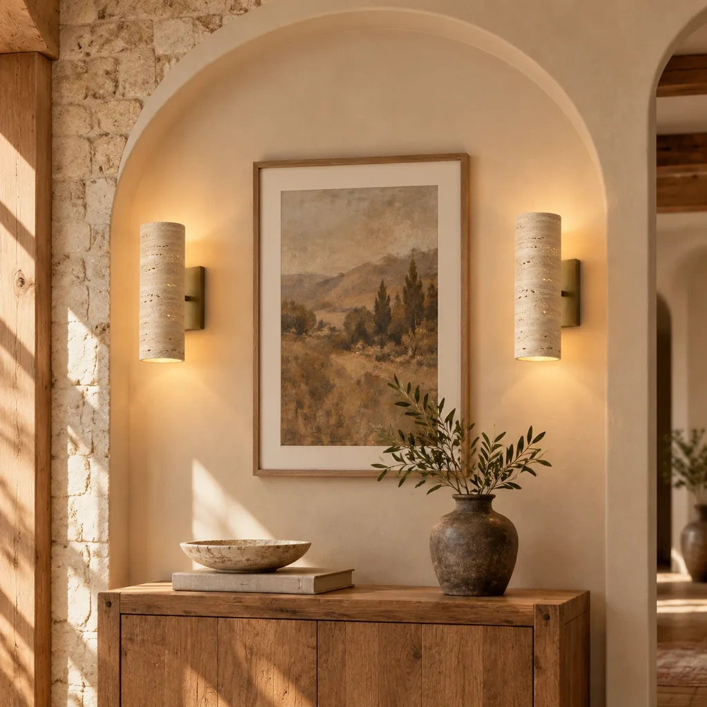 Doran Tubular Wall Sconce, scene view 2