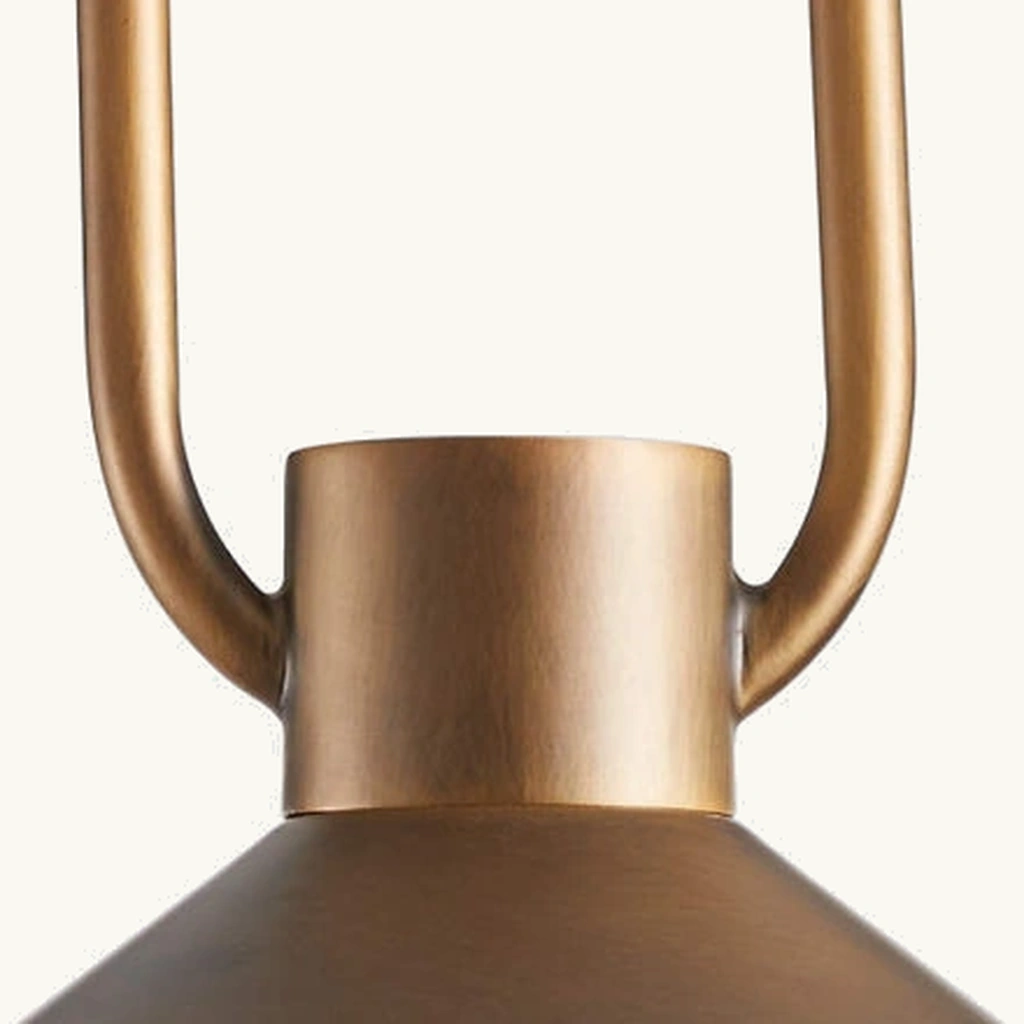 Zane Metal Cone Pendant Light — detail