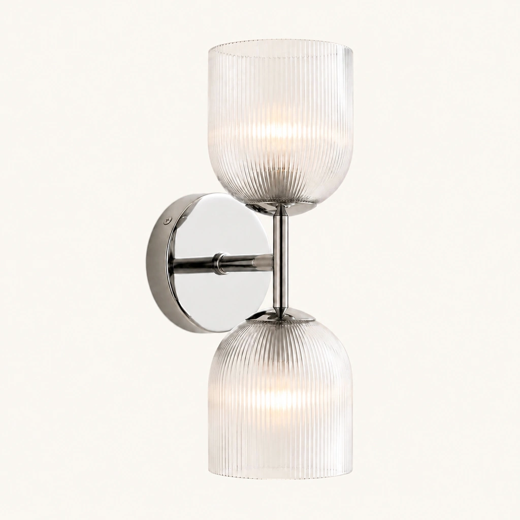 Vireo Glass and Stone Wall Sconce — sku
