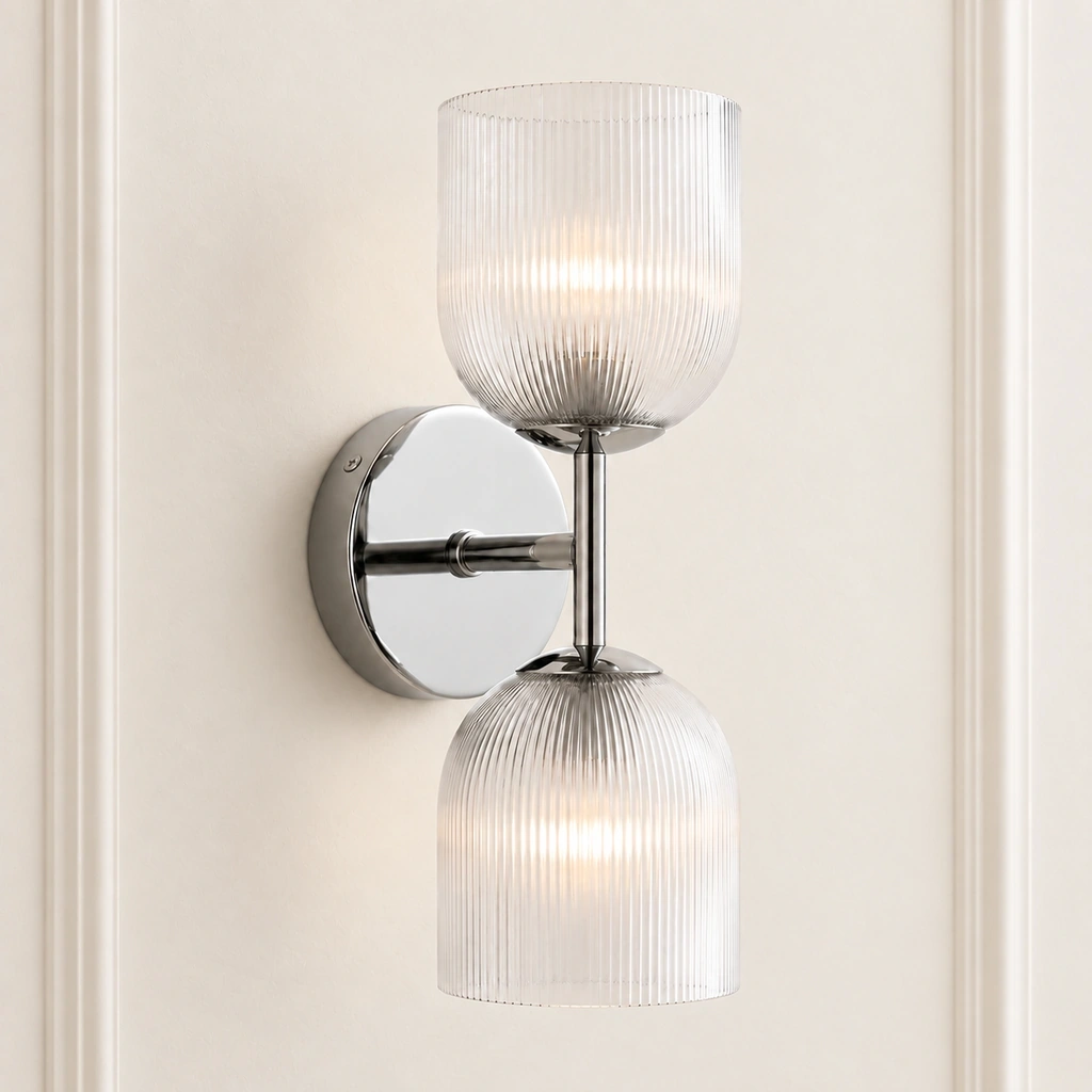 Vireo · Glass · Nickel · 2-head
