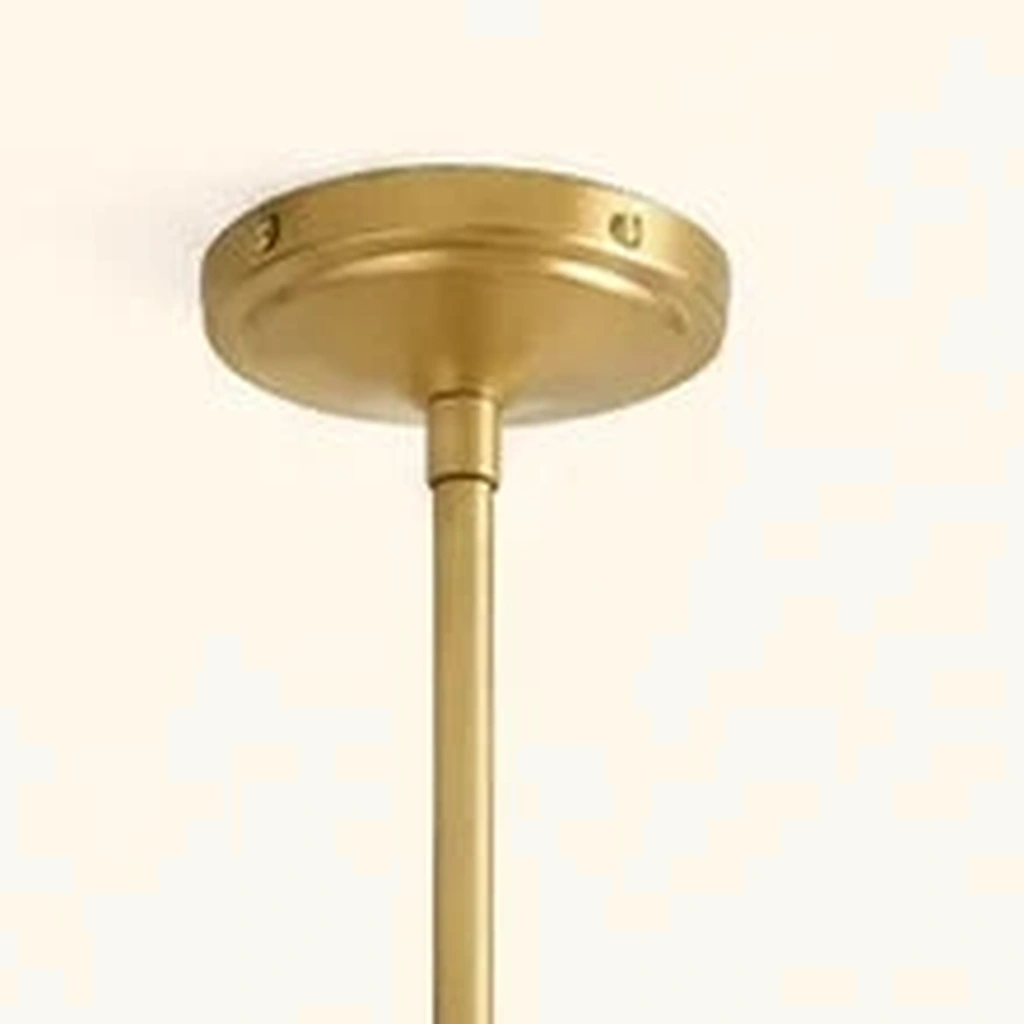 Ellis Metal Bell Pendant Light — detail