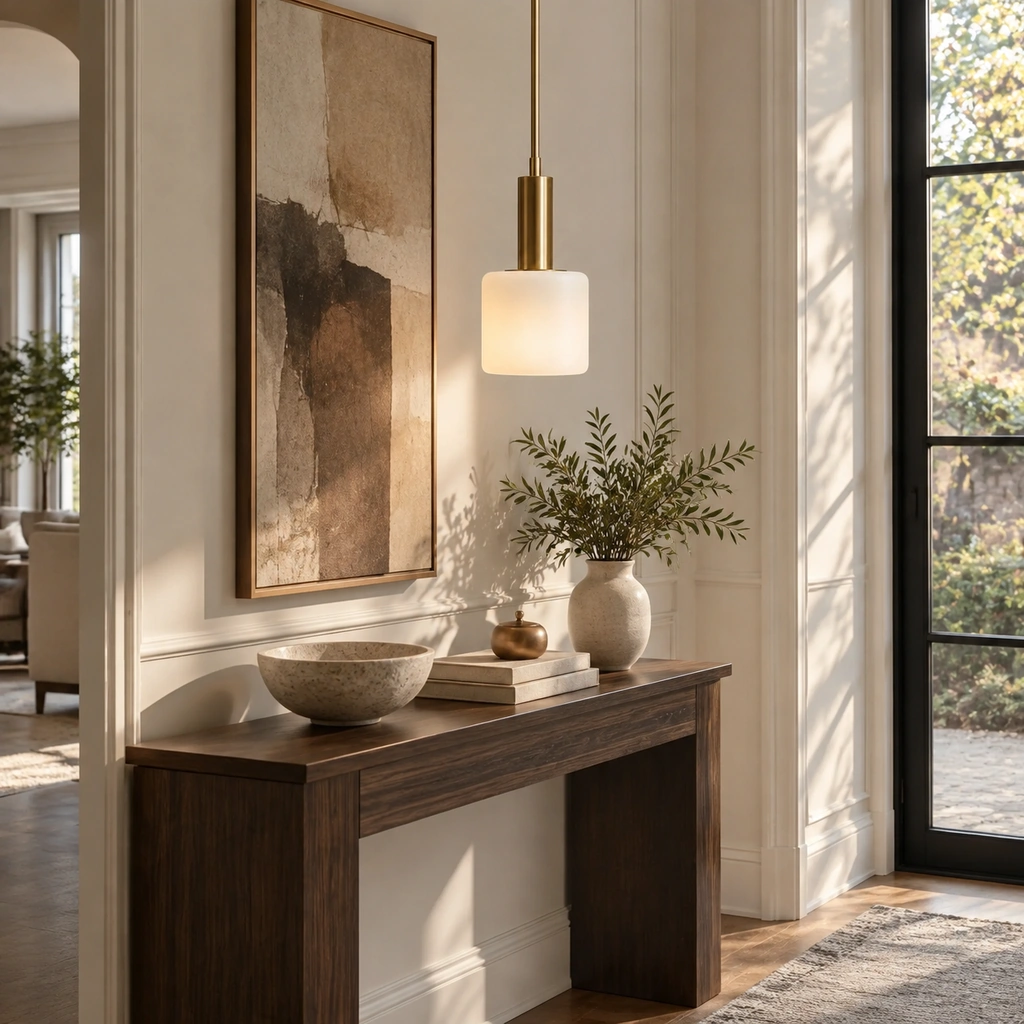 Margot Porcelain Pendant Light — scene