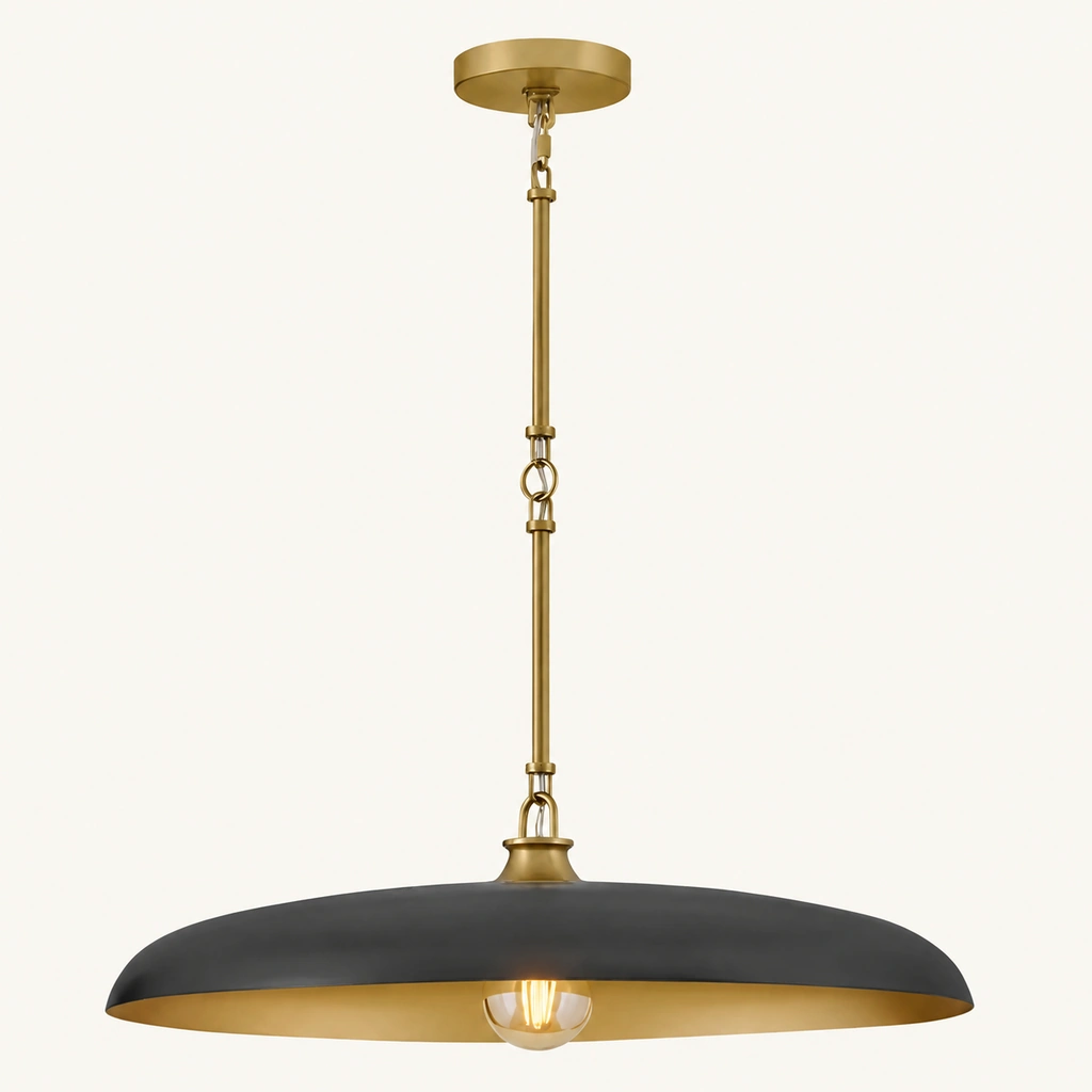 Quin Metal Disc Pendant Light — sku