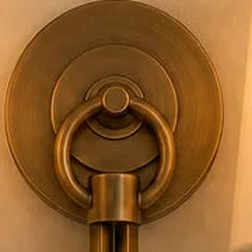 Hollis Linen Double Wall Sconce — detail