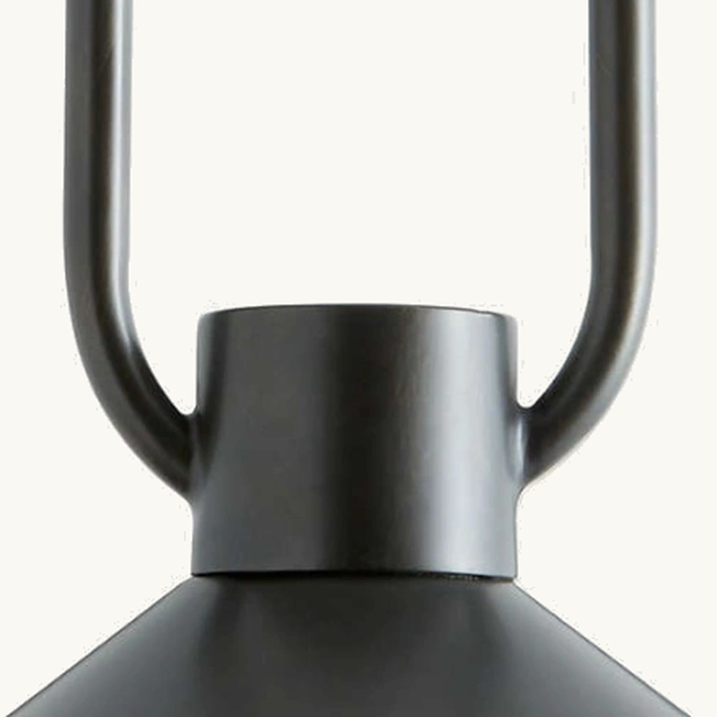 Zane Metal Cone Pendant Light — detail