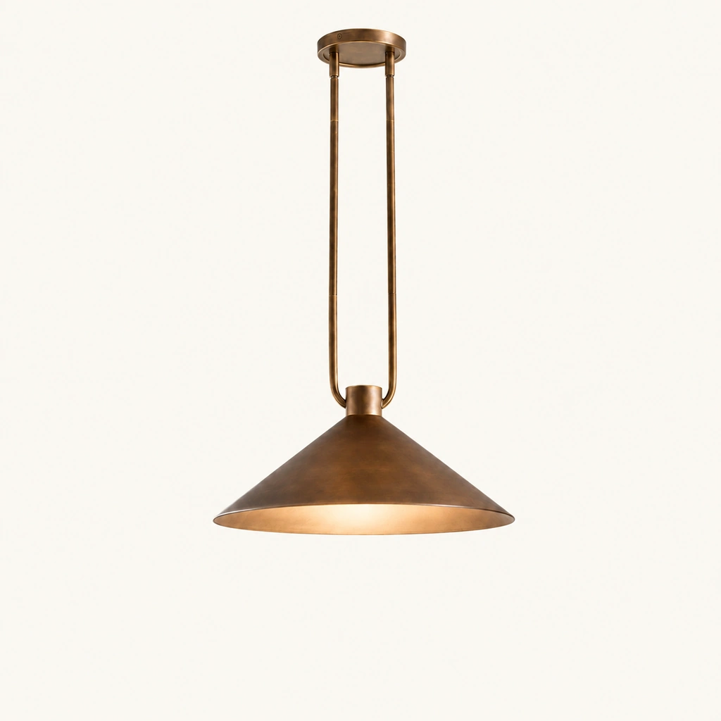 Zane Metal Cone Pendant Light — sku