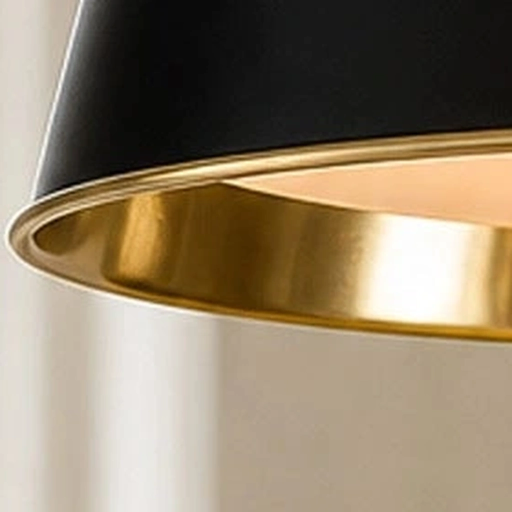 Ellis Metal Bell Pendant Light — detail