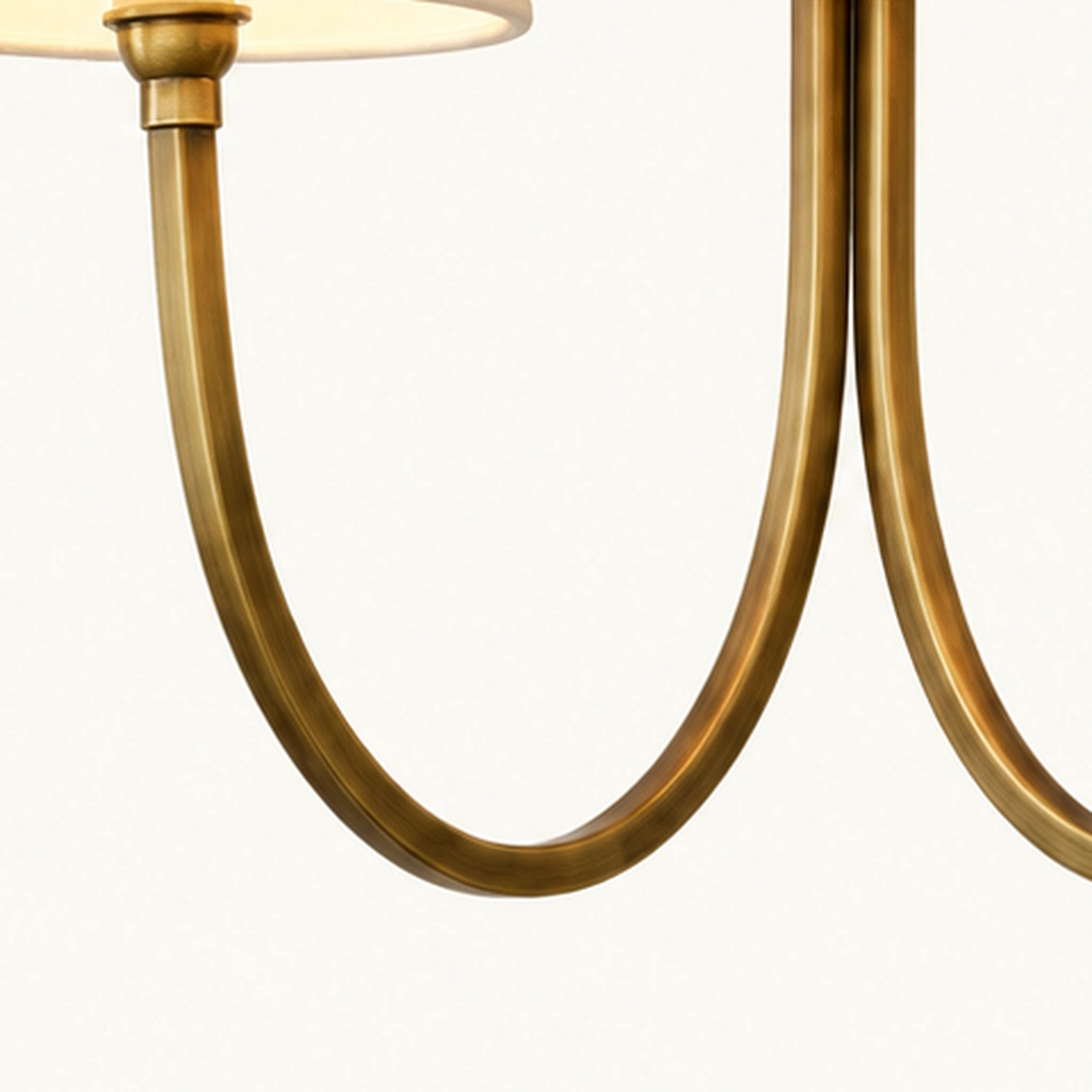 Hollis Linen Double Wall Sconce — detail