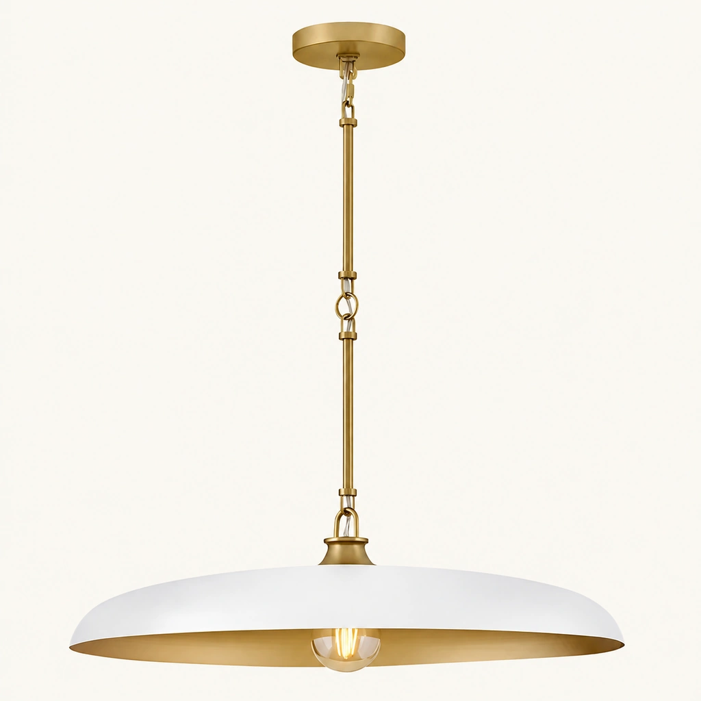 Quin Metal Disc Pendant Light — sku