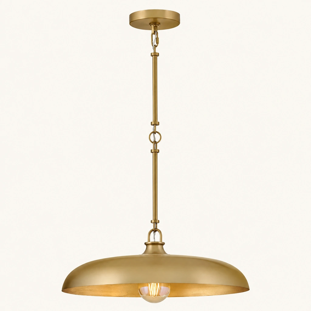 Quin Metal Disc Pendant Light — sku