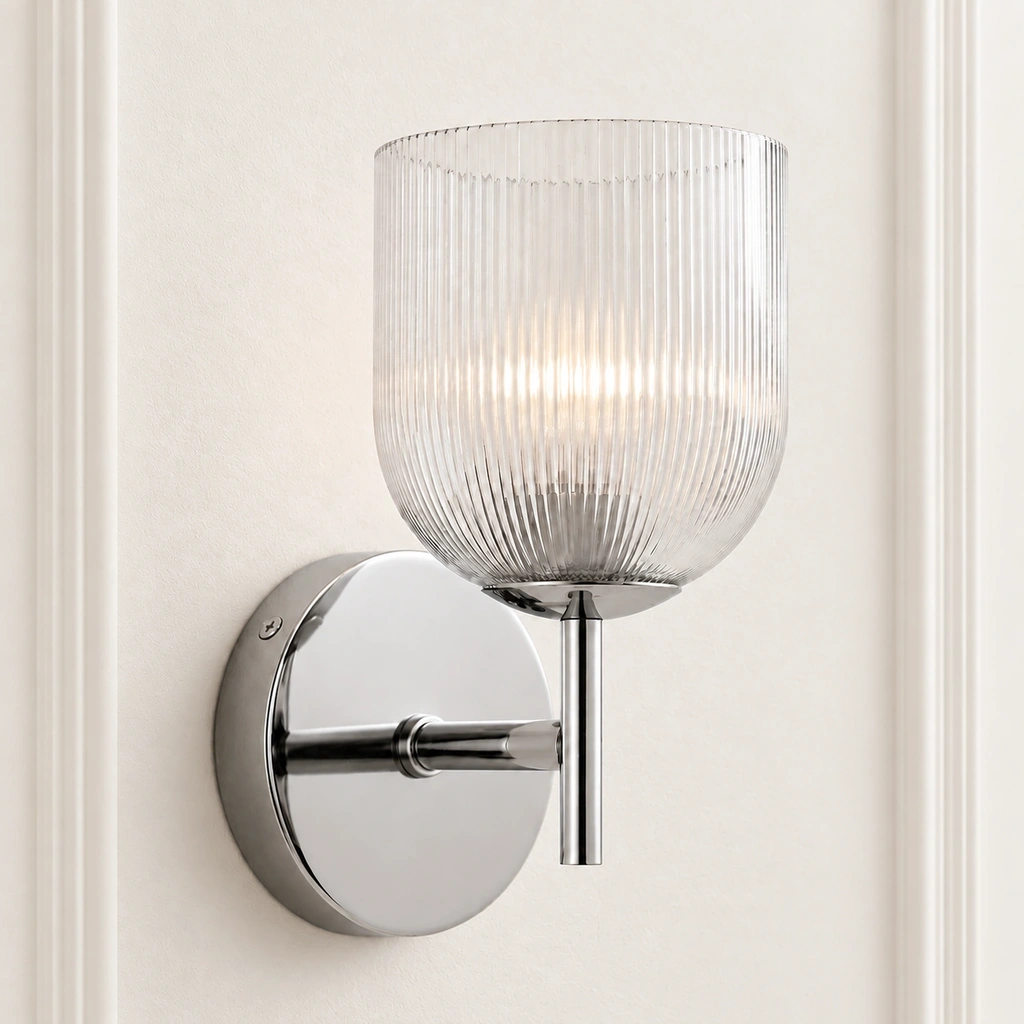 Vireo · Glass · Nickel · 1-head