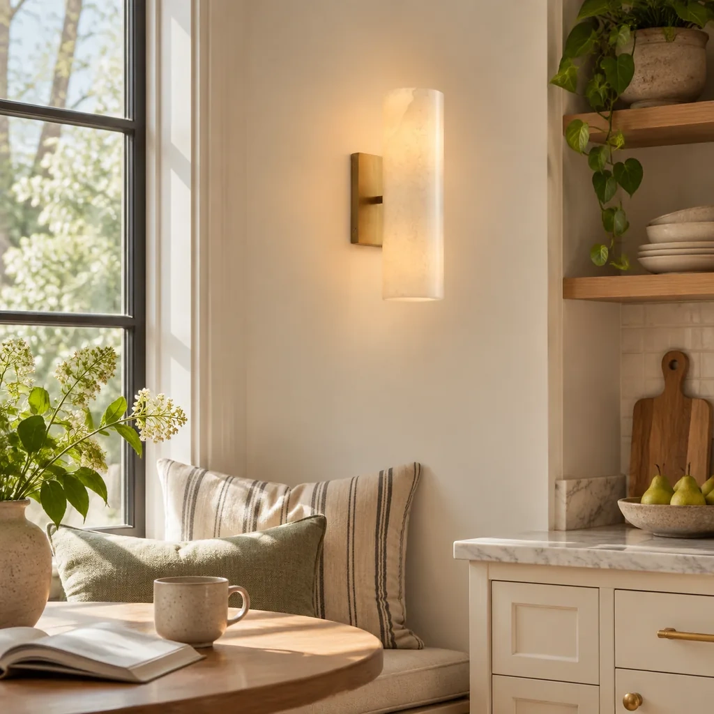 Doran Tubular Wall Sconce, scene view 1