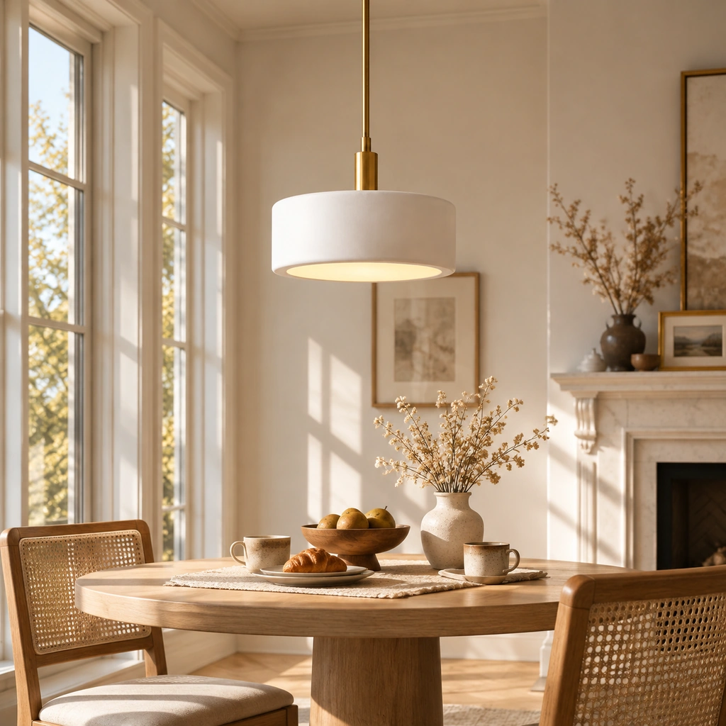 Margot Porcelain Pendant Light — scene