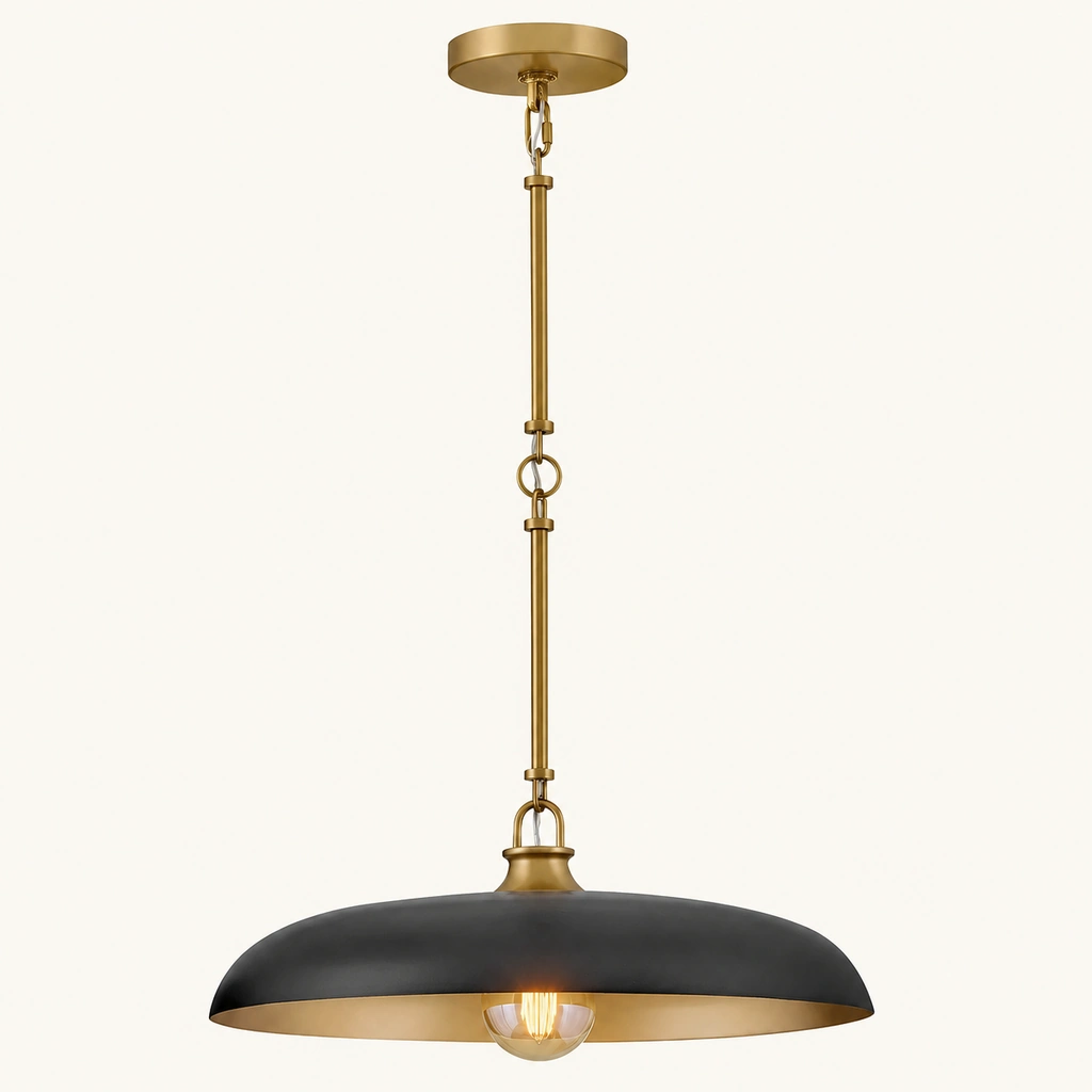 Quin Metal Disc Pendant Light — sku