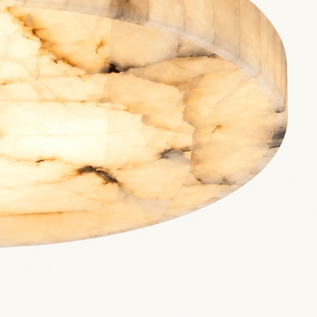 Kelly Alabaster LED Ceiling Light — detail
