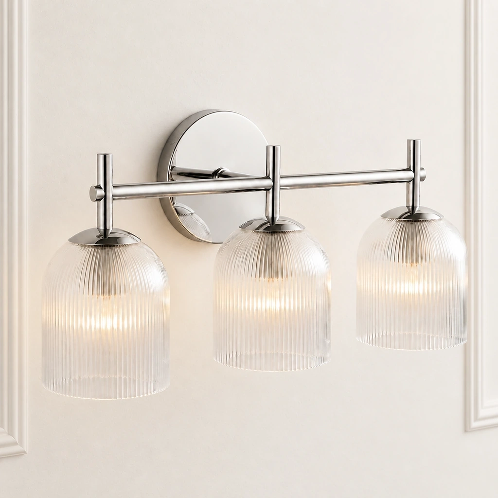 Vireo · Glass · Nickel · 3-head
