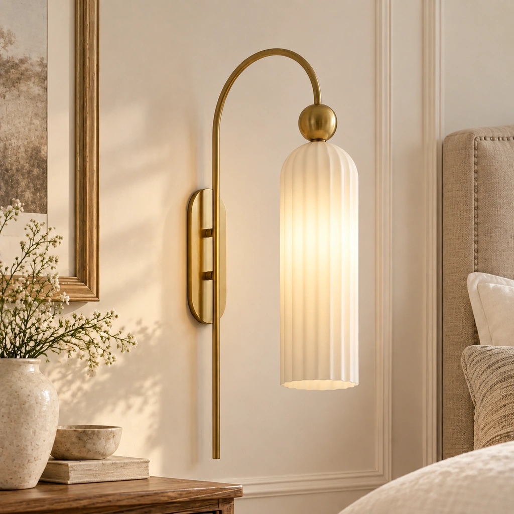Azura · Individual · Milk Glass