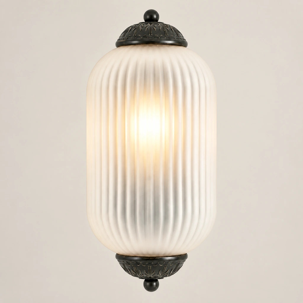 Lumi Eloise · Frosted Glass + Black