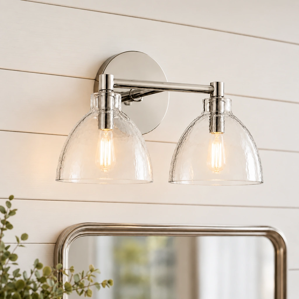 Xeno · Polished Nickel · 2 lights