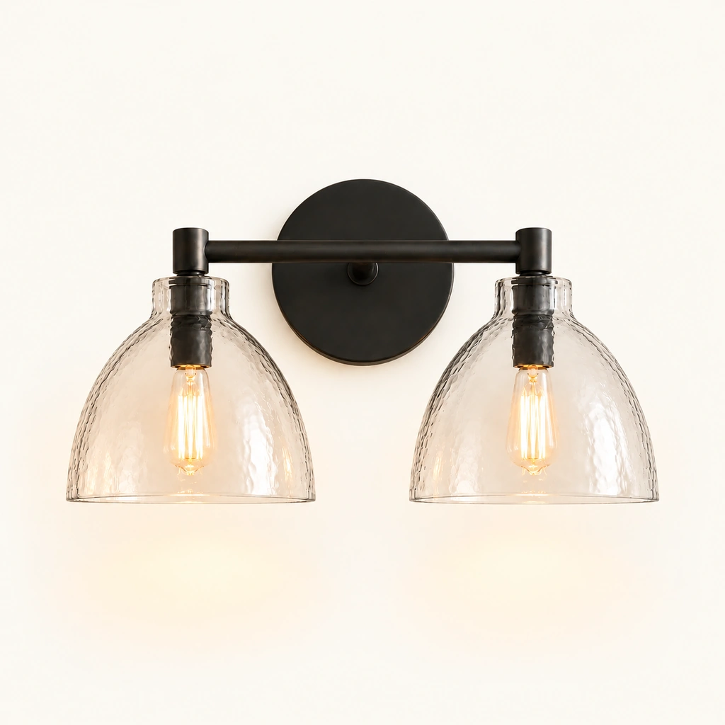 Xeno Recycled Glass Wall Sconce — sku