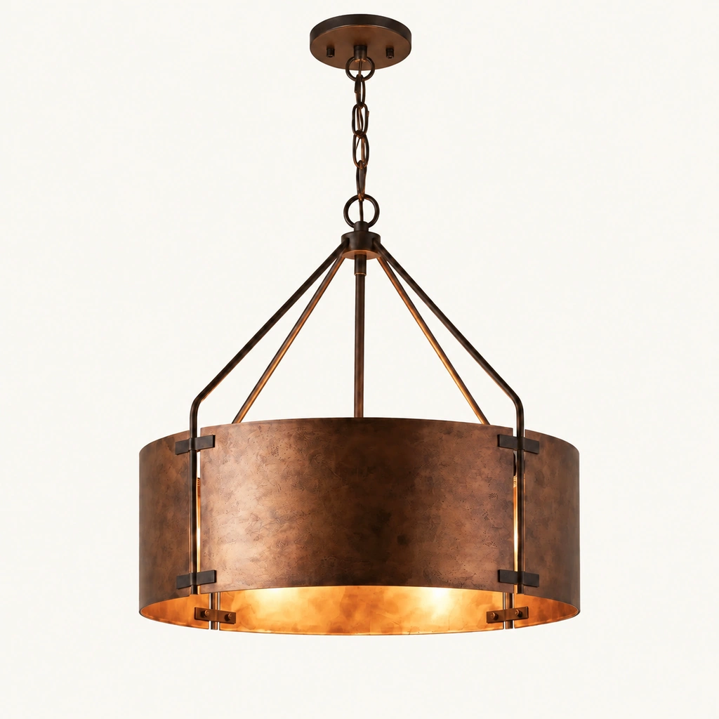 Ronan Metal Drum Pendant Light — sku