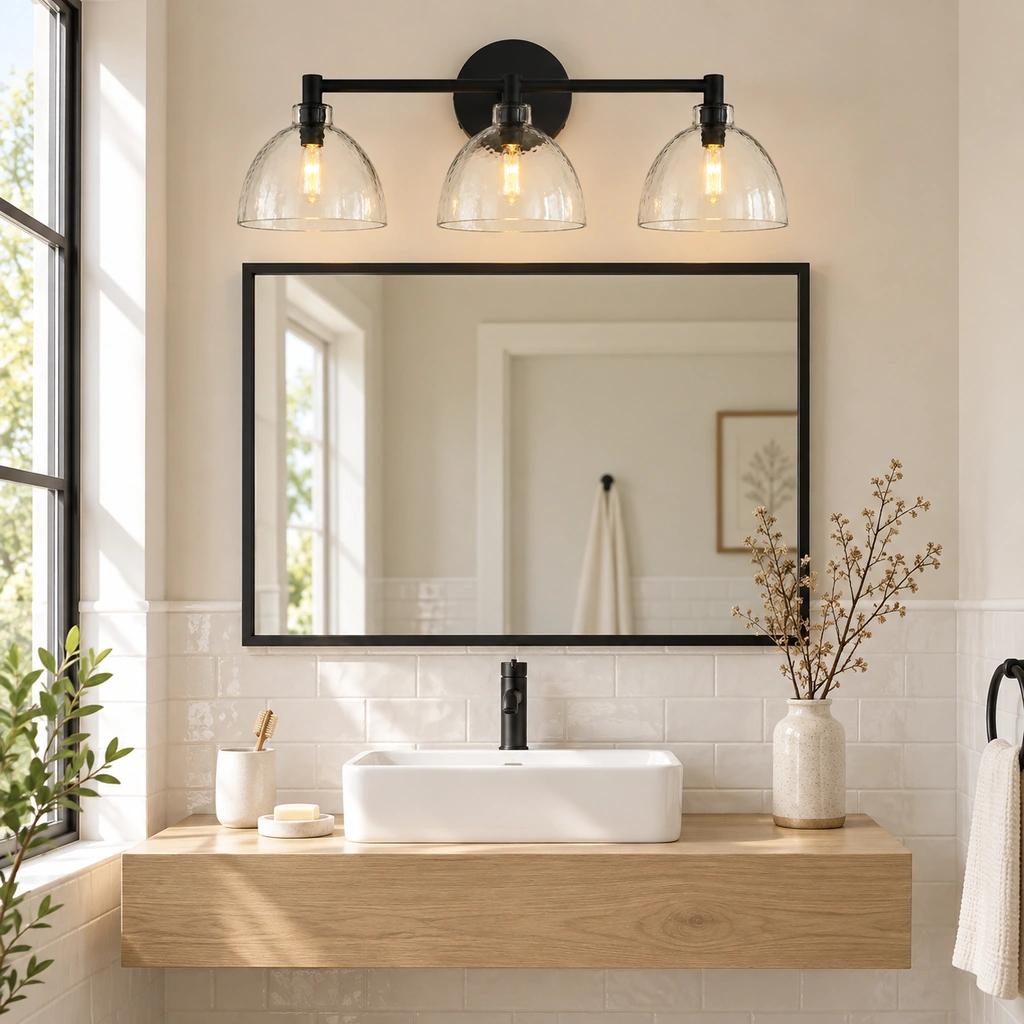 Xeno Recycled Glass Wall Sconce — scene