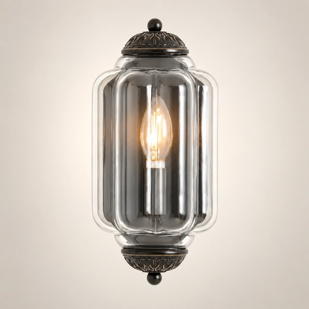 Lumi Eloise · Clear Glass + Black