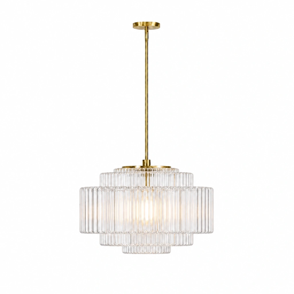 Iris · Ribbed Glass · Small
