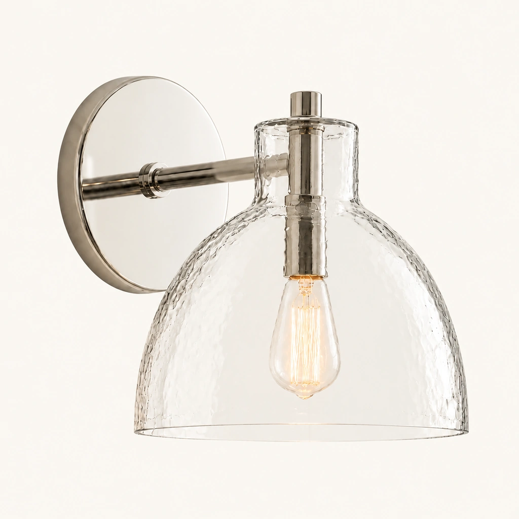 Xeno Recycled Glass Wall Sconce — sku
