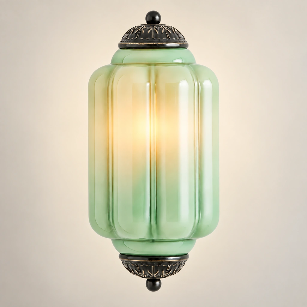 Lumi Eloise · Green Glass + Black