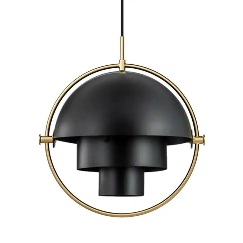 Danish Rotatable Metal Pendant Light S7