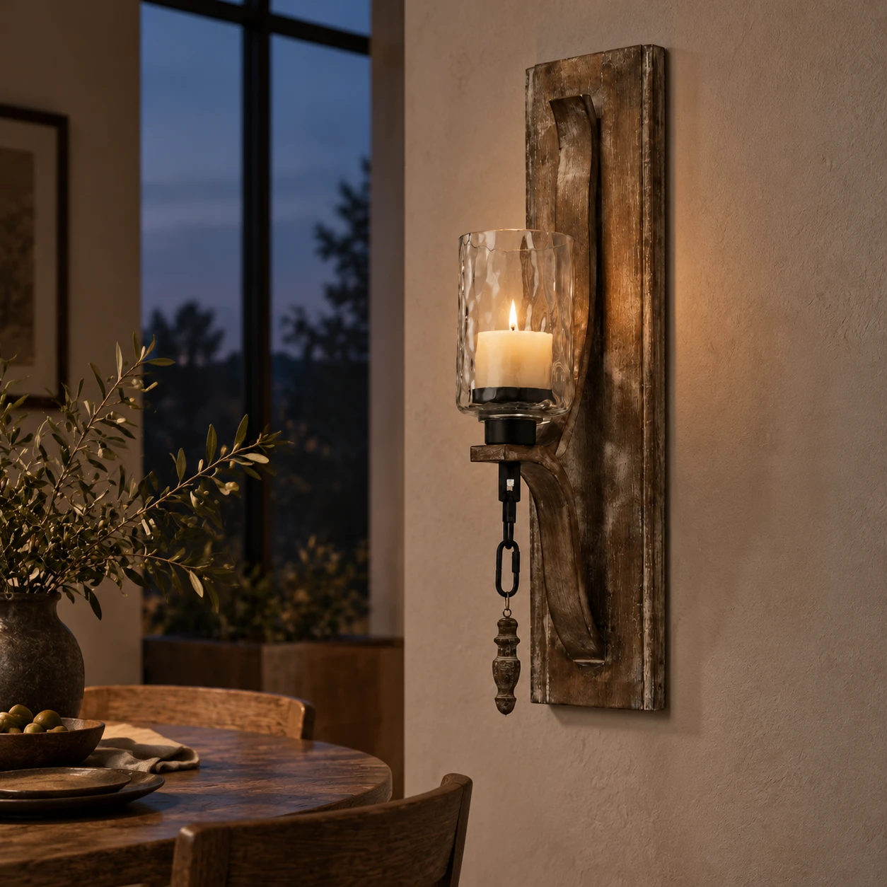 Elowen carved wood wall accent product image BDK-086-01-scene-03