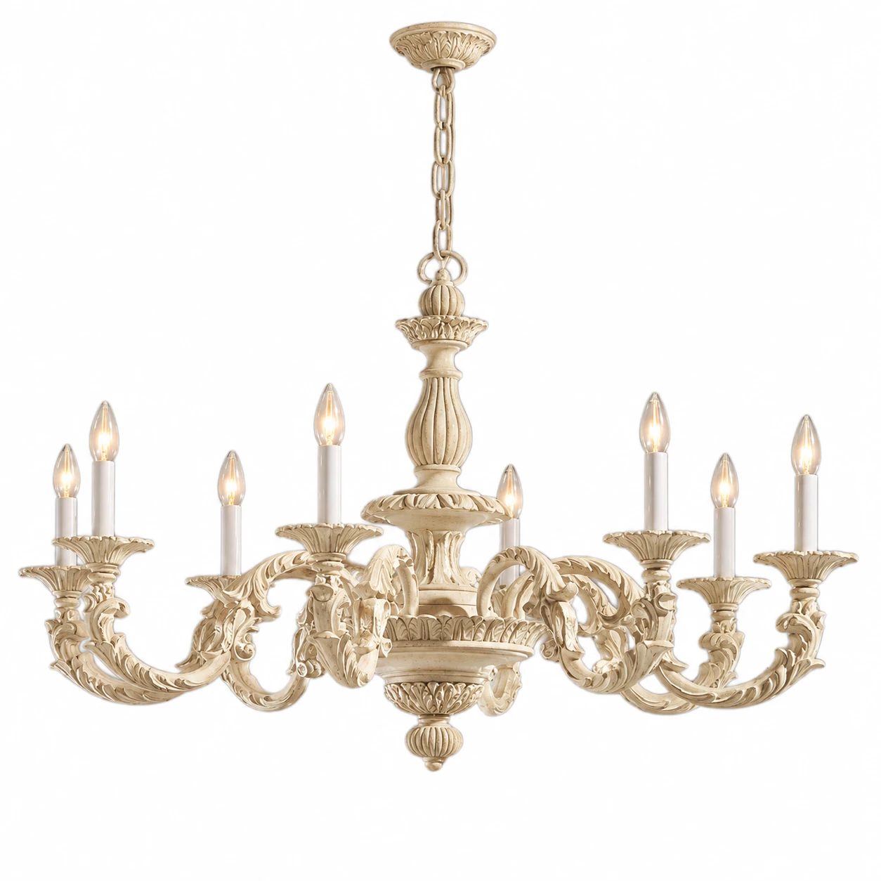 SKU · Same carved-wood appearance, both sizes
