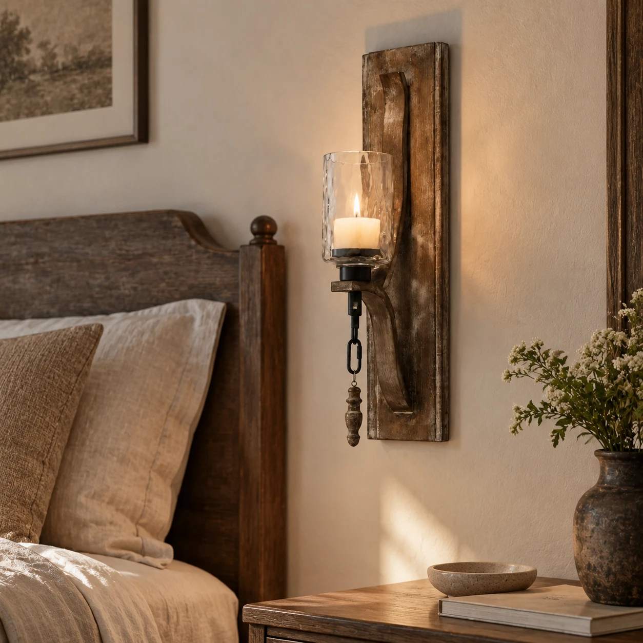 Elowen carved wood wall accent product image BDK-086-01-scene-02