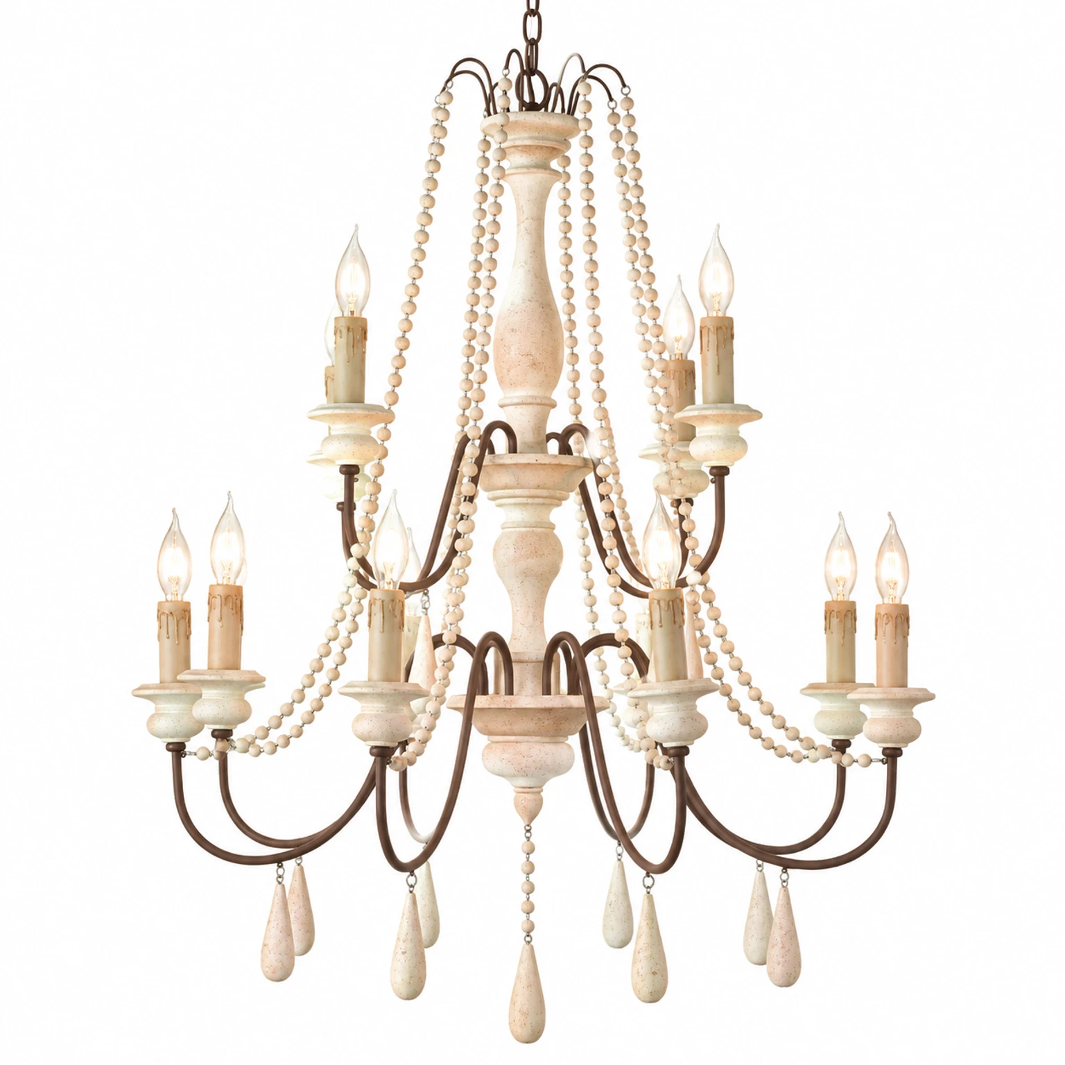 SKU · Vintage White 8+4-Light