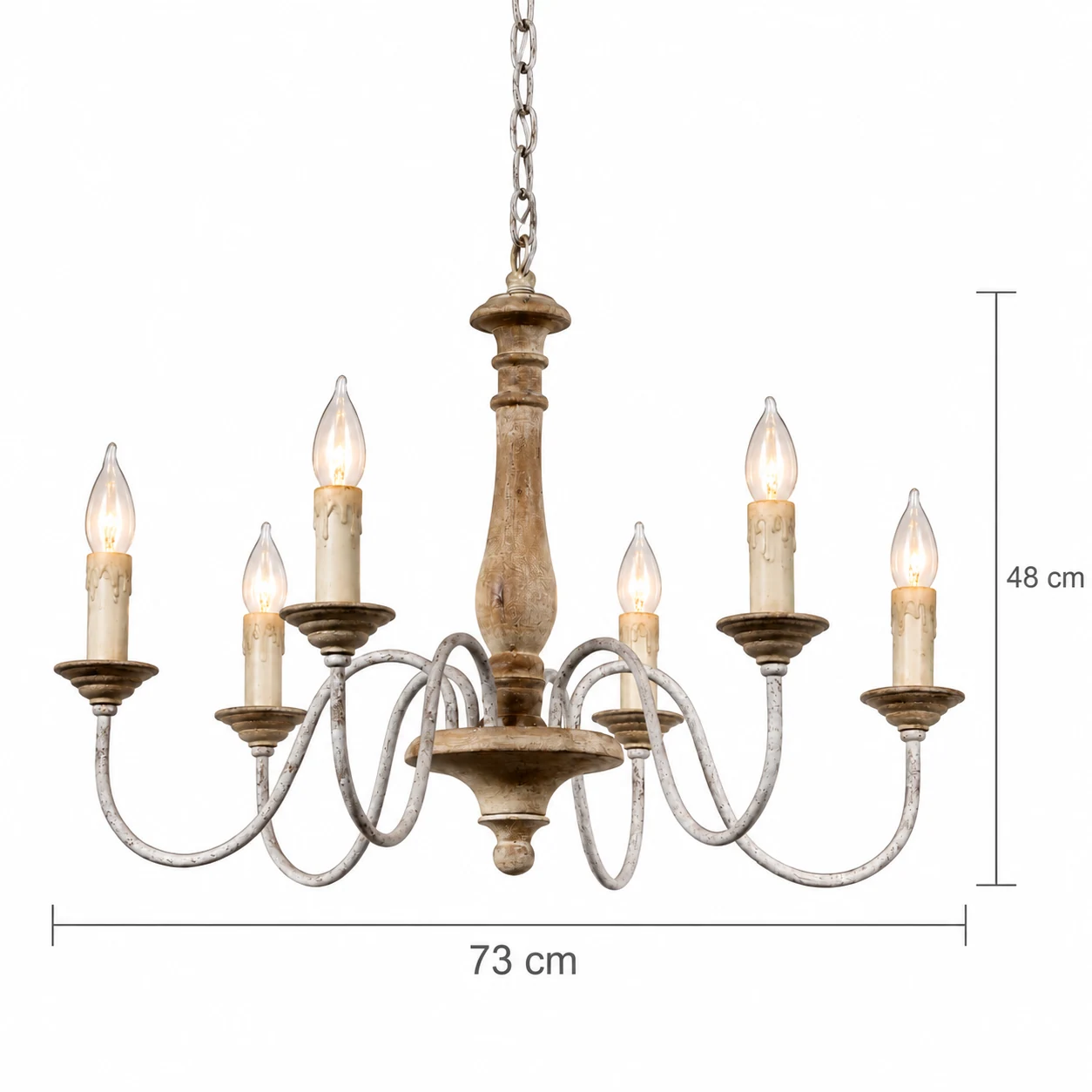 natural-a6 chandelier dimensions