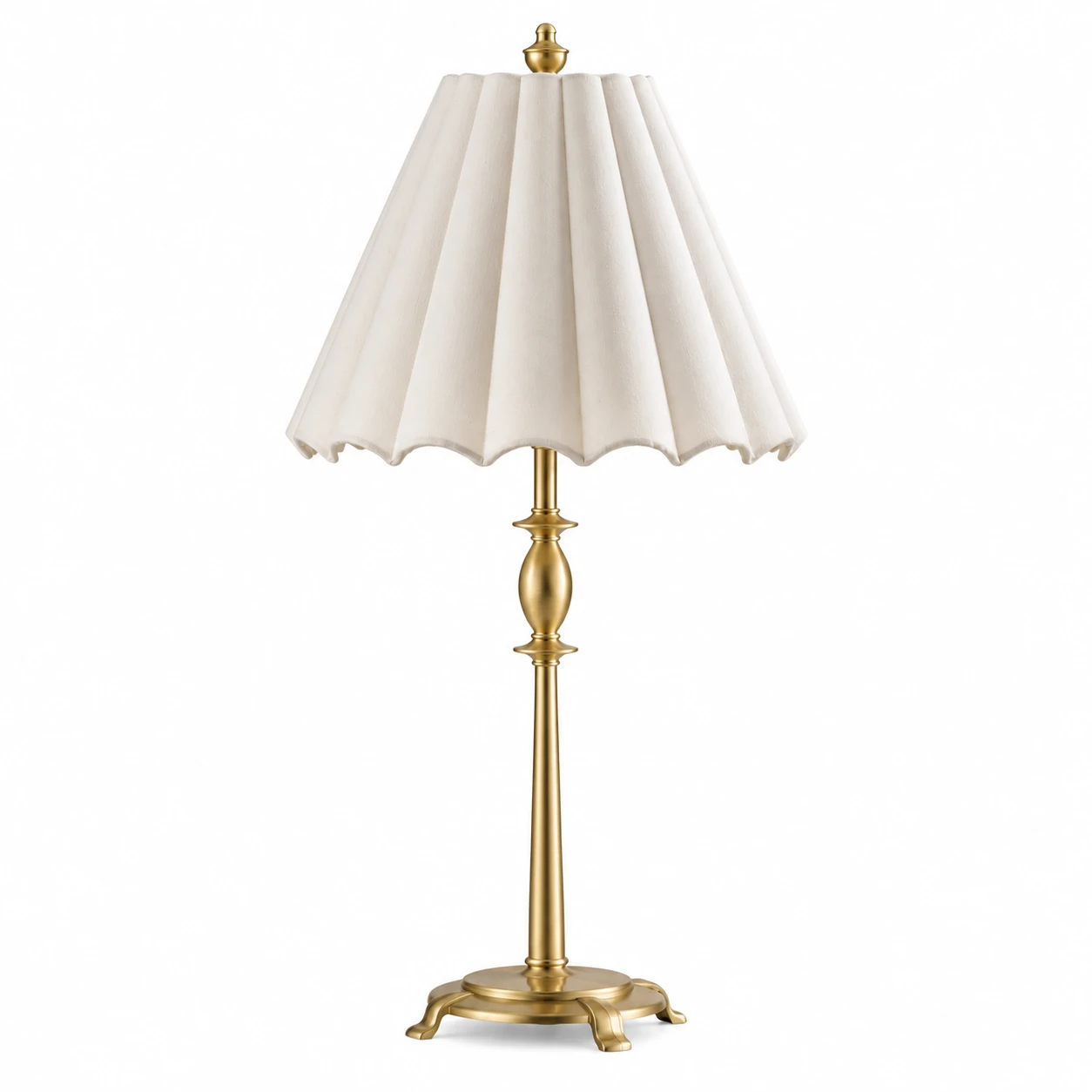 Vera French Decorative Iron Table Lamp on white background