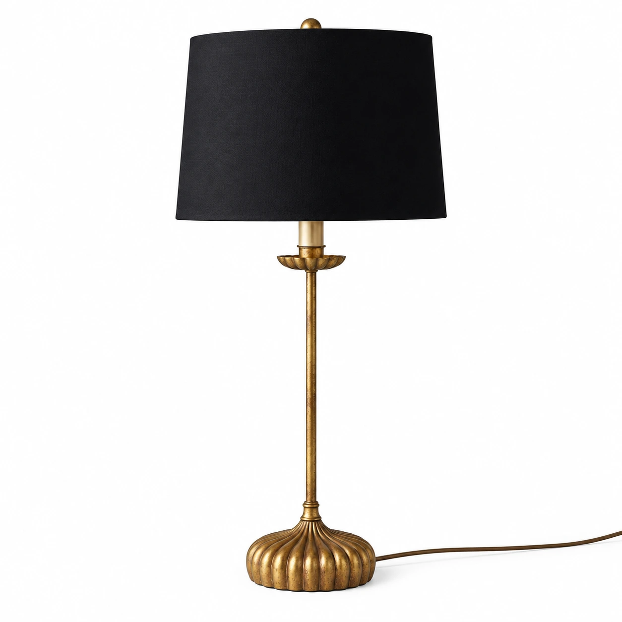 Elowen American Rustic Distressed Iron Table Lamp